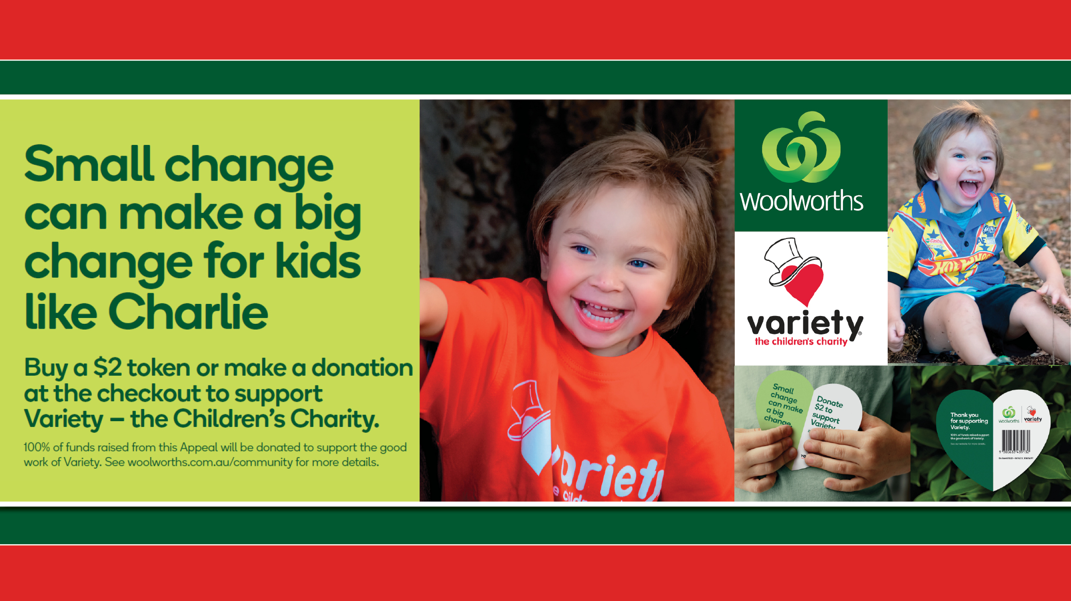 This month Woolworths will be fundraising for Variety across South Australia!
