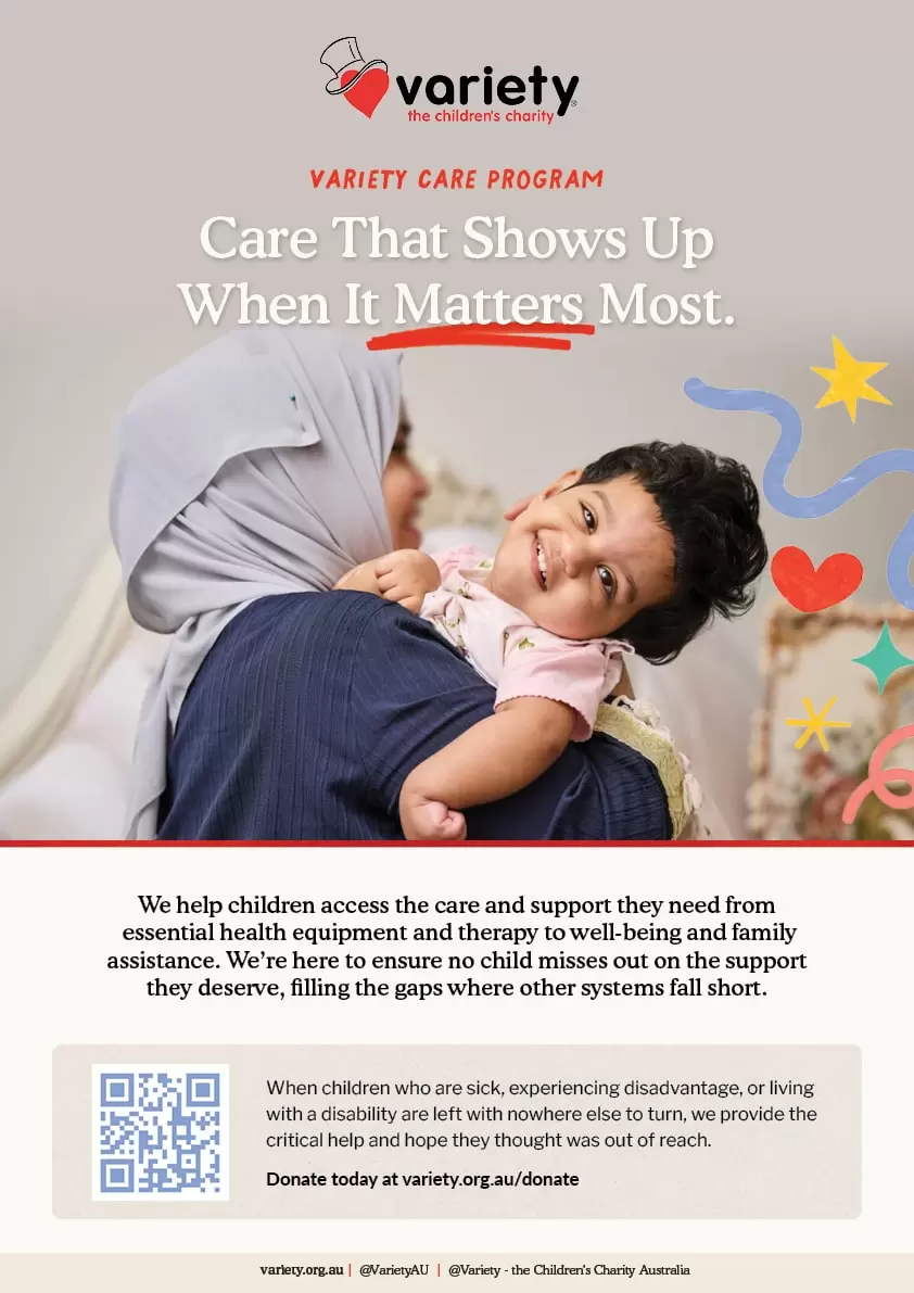 Variety Care program poster