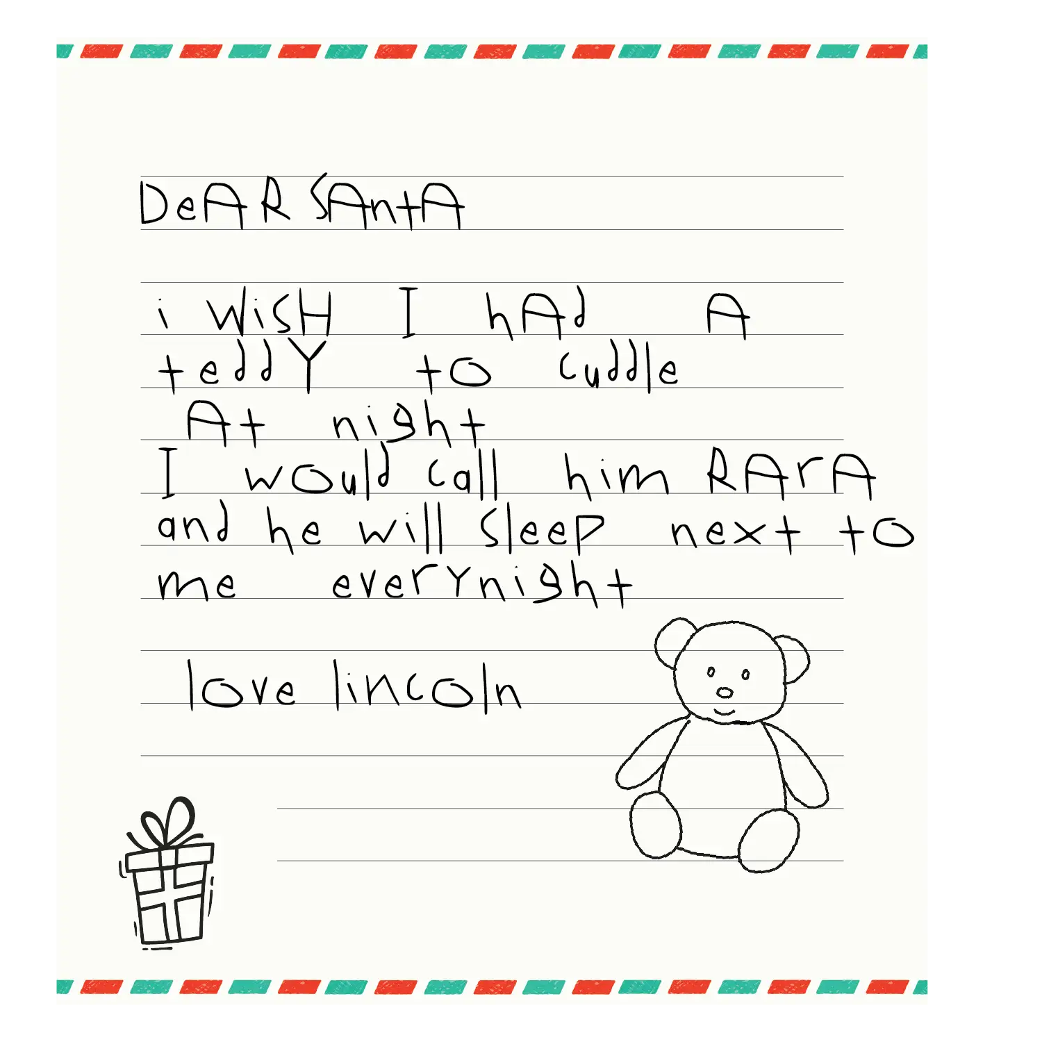 Help Kids This Christmas with a soft teddy to cuddle